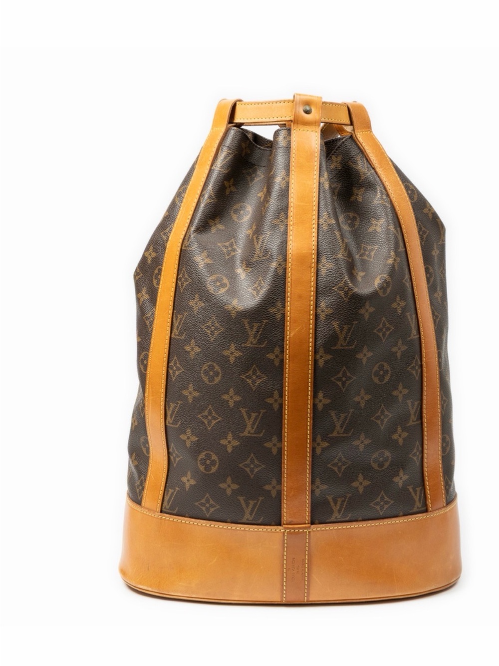 Louis Vuitton Randonne GM Brown Monogram Drawstring Backpack